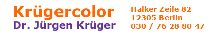 Krgercolor - Dr. Jrgen Krger