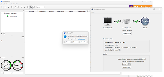Proofmaster_Printfactory_Updatehinweis_auf_Version 6.8.2