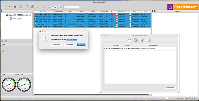 Proofmaster_Updatehinweis_auf_Version 6.5.6