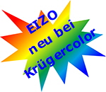 EIZO Grafik Monitore neu bei Krügercolor